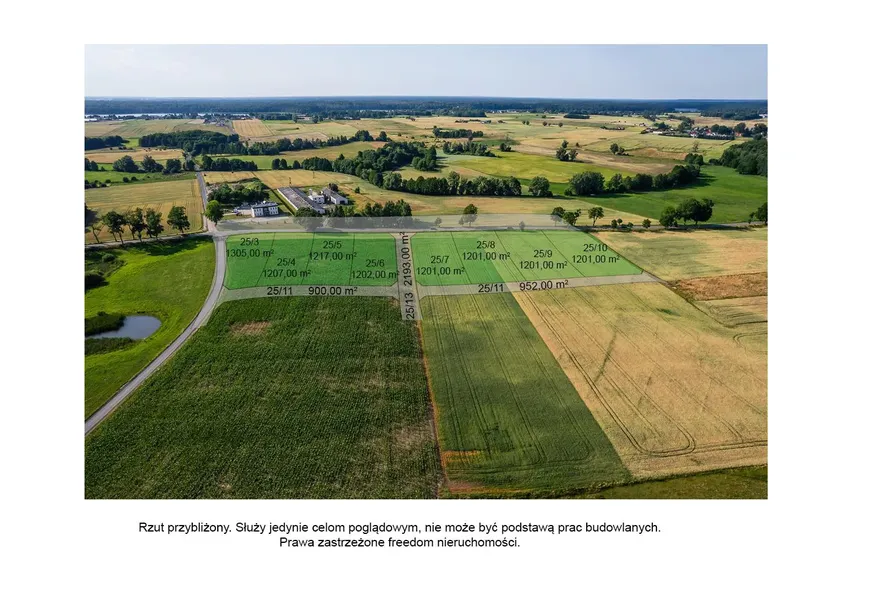 Grunt Grunt produkcyjny w Górce Pabianickiej, 22 ha