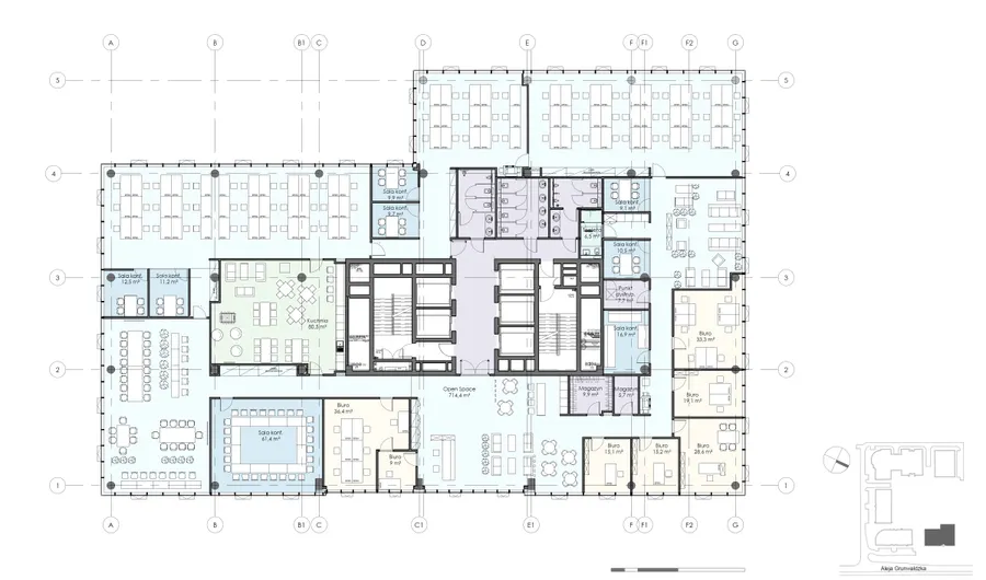 Biuro Olivia Centre: Olivia Six