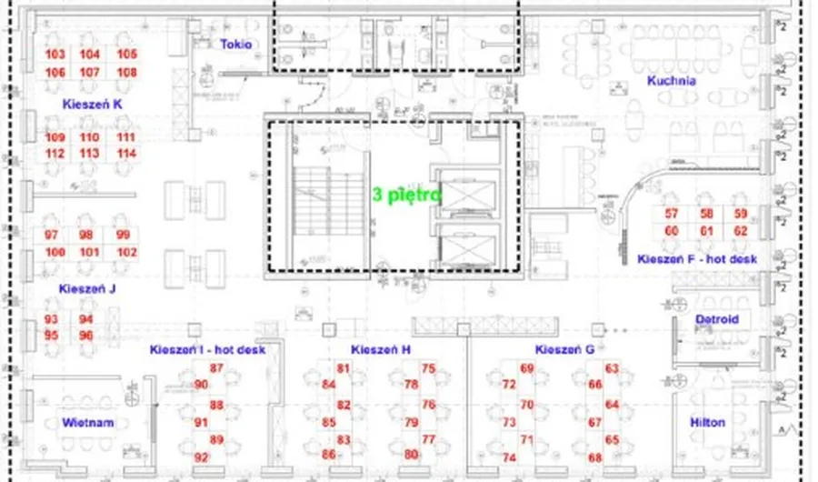 Biuro OFF Piotrkowska Center Teal Office