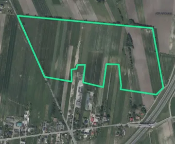 Biuro Grunt produkcyjny w Górce Pabianickiej, 22 ha