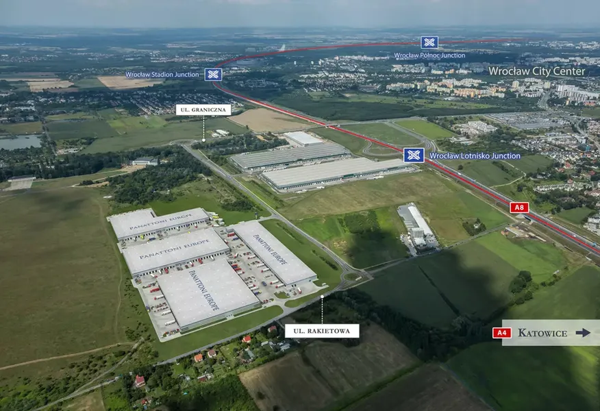 Magazyn Panattoni Park Wroclaw Airport