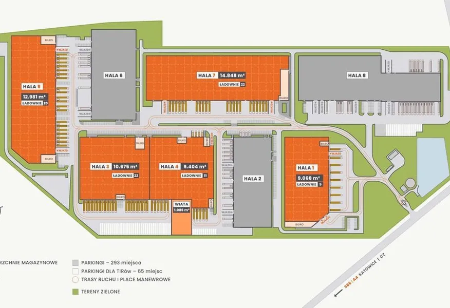 Magazyn EQT Real Estate Park Czeladź